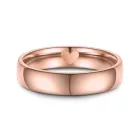 Nemesacél karikagyűrű pár - NS-03-NS-06-H-ES-31