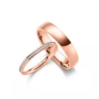 Nemesacél karikagyűrű pár - NS-06-H-ES-31