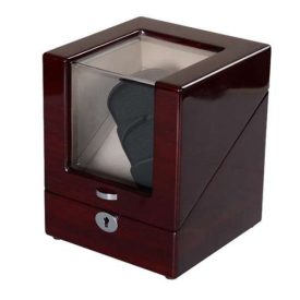   EDELWOLLE LAKKOZOTT MOGYORÓ SZÍNŰ FA ÓRAFORGATÓ 2 ÓRÁNAK