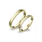 14K arany karikagyűrű pár - R-749-S