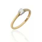R217734 -Briliáns kővel díszített női arany gyűrű