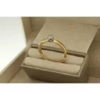 R217736 -Briliáns kővel díszített női arany gyűrű