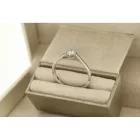 R217744 -Briliáns kővel díszített női arany gyűrű