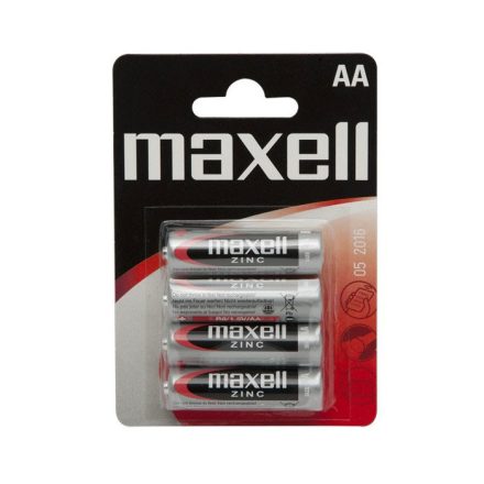 Maxell ceruza elem R6-4BP-AA-Zn 4db-os csomag