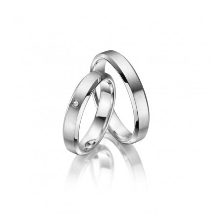 Ezüst karikagyűrű pár - SI-06
