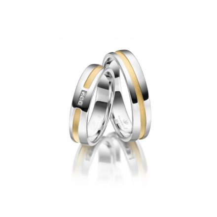 Ezüst karikagyűrű pár - SI-21