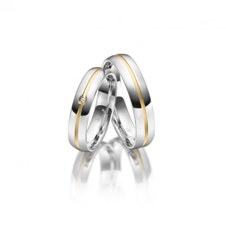 Ezüst karikagyűrű pár - SI-25