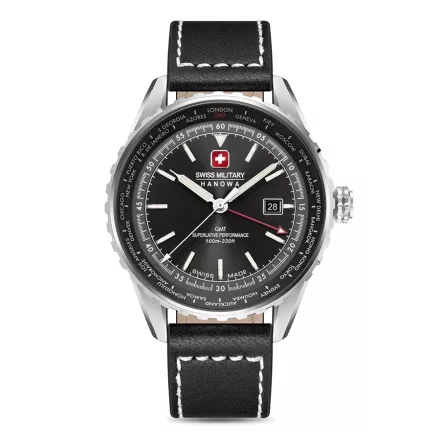 Swiss Military Hanowa Afterburn GMT férfi karóra Ø 44 mm Típus: SMWGB0003201