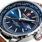 Swiss Military Hanowa Afterburn GMT férfi karóra Ø 44 mm Típus: SMWGB0003202