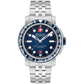   Swiss Military Hanowa Black Marlin férfi karóra Ø 44 mm Típus: SMWGH0001703