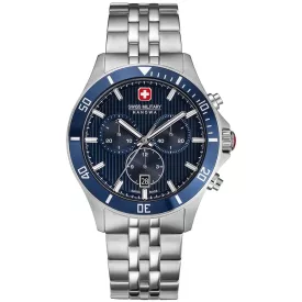   Swiss Military Hanowa Flagship Heritage Chrono férfi karóra Ø 42 mm Típus: SMWGI0007603