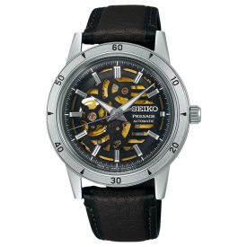   Seiko Presage Elegant yet Rugged Biker style férfi Karóra Ø 41 mm Típus: SSA461J1
