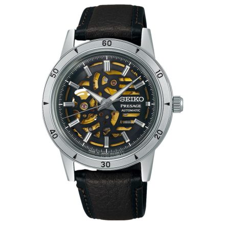 Seiko Presage Elegant yet Rugged Biker style férfi Karóra Ø 41 mm Típus: SSA461J1