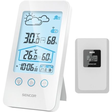 Sencor időjárás állómás - típus: SWS-3000-W