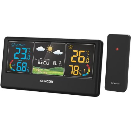 Sencor időjárás állómás - típus: SWS-4100-B