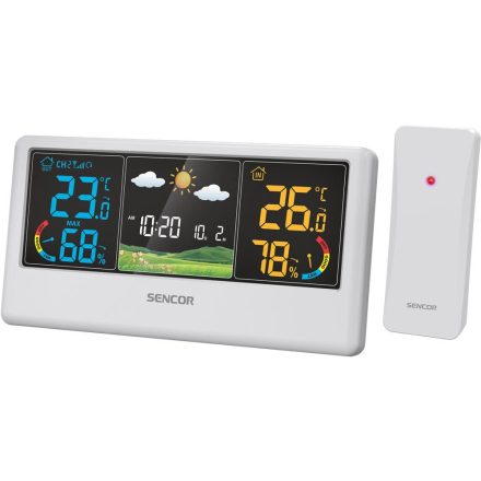 Sencor időjárás állómás - típus: SWS-4100-W
