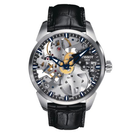 T070.405.16.411.00 - Tissot T-Complication mechanikus férfi karóra 43 mm