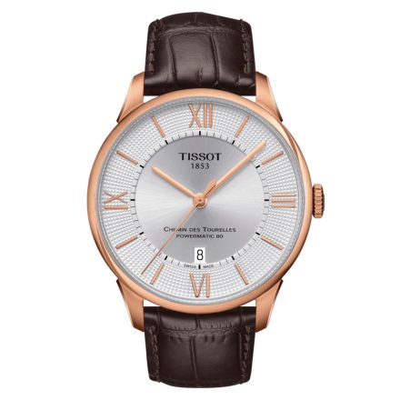 T099.407.36.038.00 - Tissot Chemin des Tourelles Powermatic 80 automata férfi karóra 42 mm