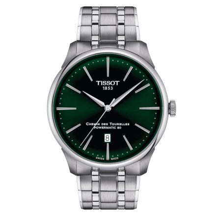 T139.407.11.091.00 - Tissot Chemin des Tourelles Powermatic 80 automata férfi karóra 42 mm