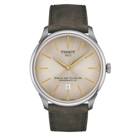 T139.407.16.261.00 - Tissot Chemin des Tourelles Powermatic 80 automata férfi karóra 42 mm