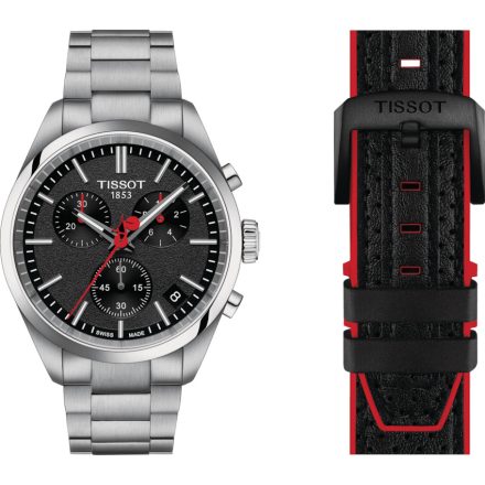 T150.417.11.051.01 - TISSOT PR 100 VUELTA elemes quartz férfi karóra 40 mm