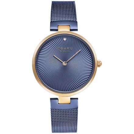 Obaku V256LXVLML női karóra - valódi gyémánt díszítéssel