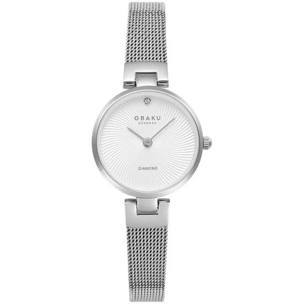 Obaku V256SXCIMC női karóra - valódi gyémánt díszítéssel