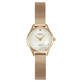   Obaku V297SXVWMV női karóra - valódi gyémánt díszítéssel