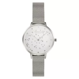   Obaku V315LXCIMC női karóra - valódi gyémánt díszítéssel