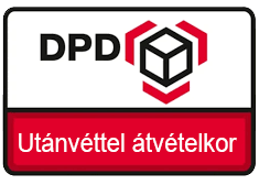 DPD utánvét (Készpénzzel, vagy bankkártyával)